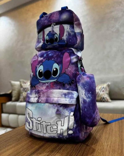 🎒 Pack Cartable Stitch (3 pièces) + Bouteille Offerte – Livraison Gratuite