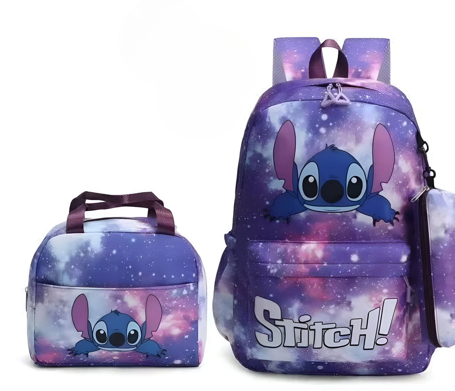 🎒 Pack Cartable Stitch (3 pièces) + Bouteille Offerte – Livraison Gratuite